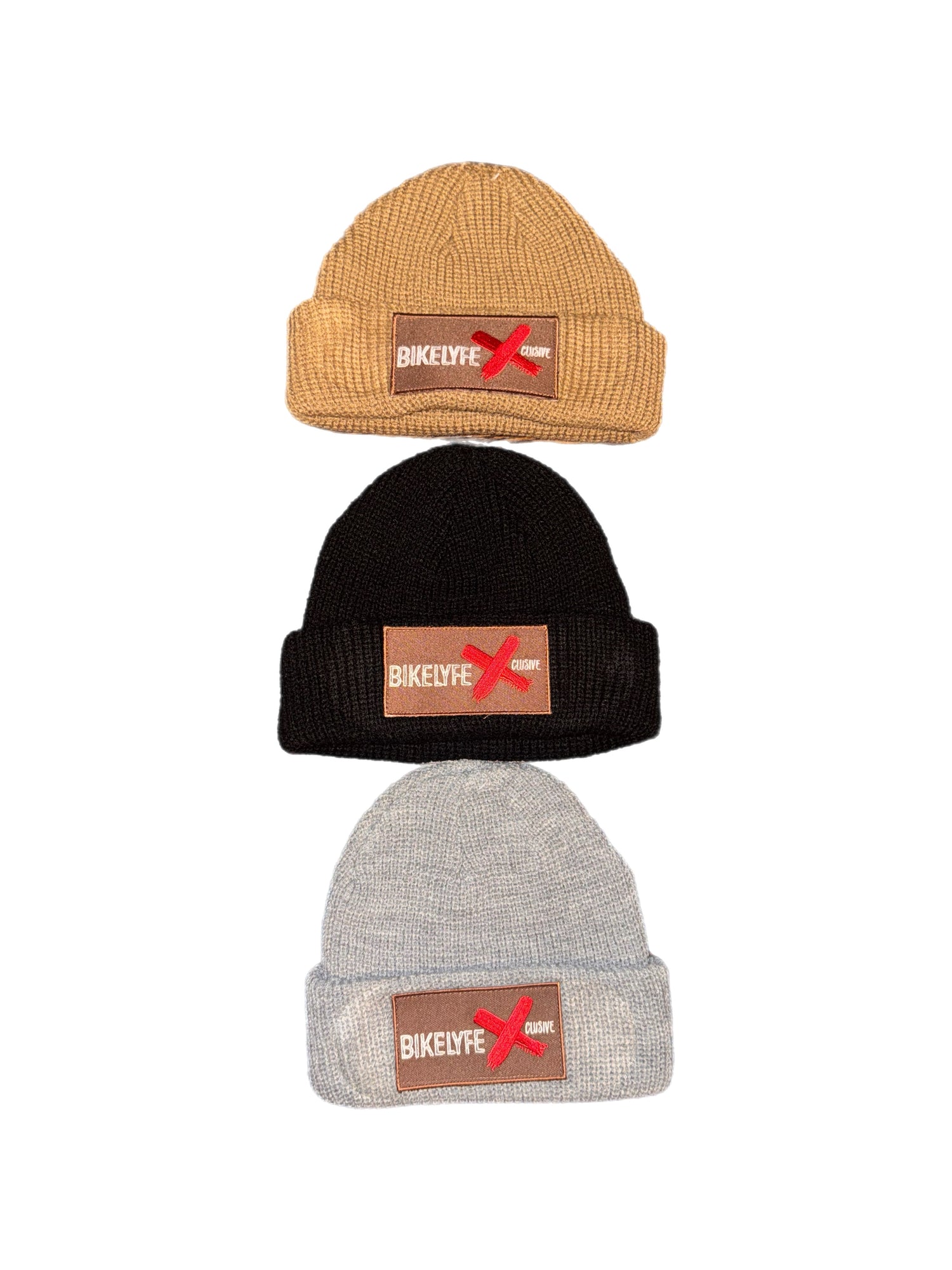 BikelyfeX patched fishermen beanie