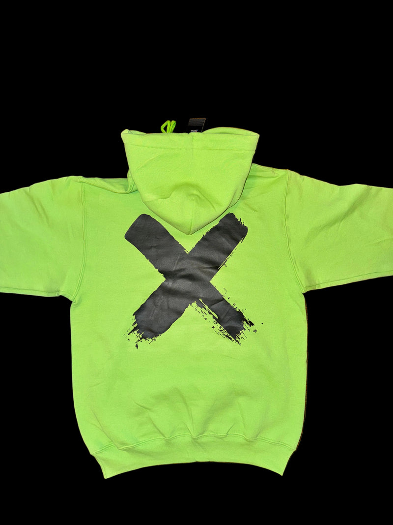 Bikelyfe Xclusive Neon “X” Signature Hoodie