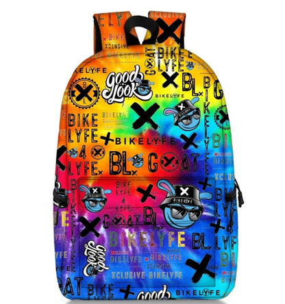 Tattooed backpack