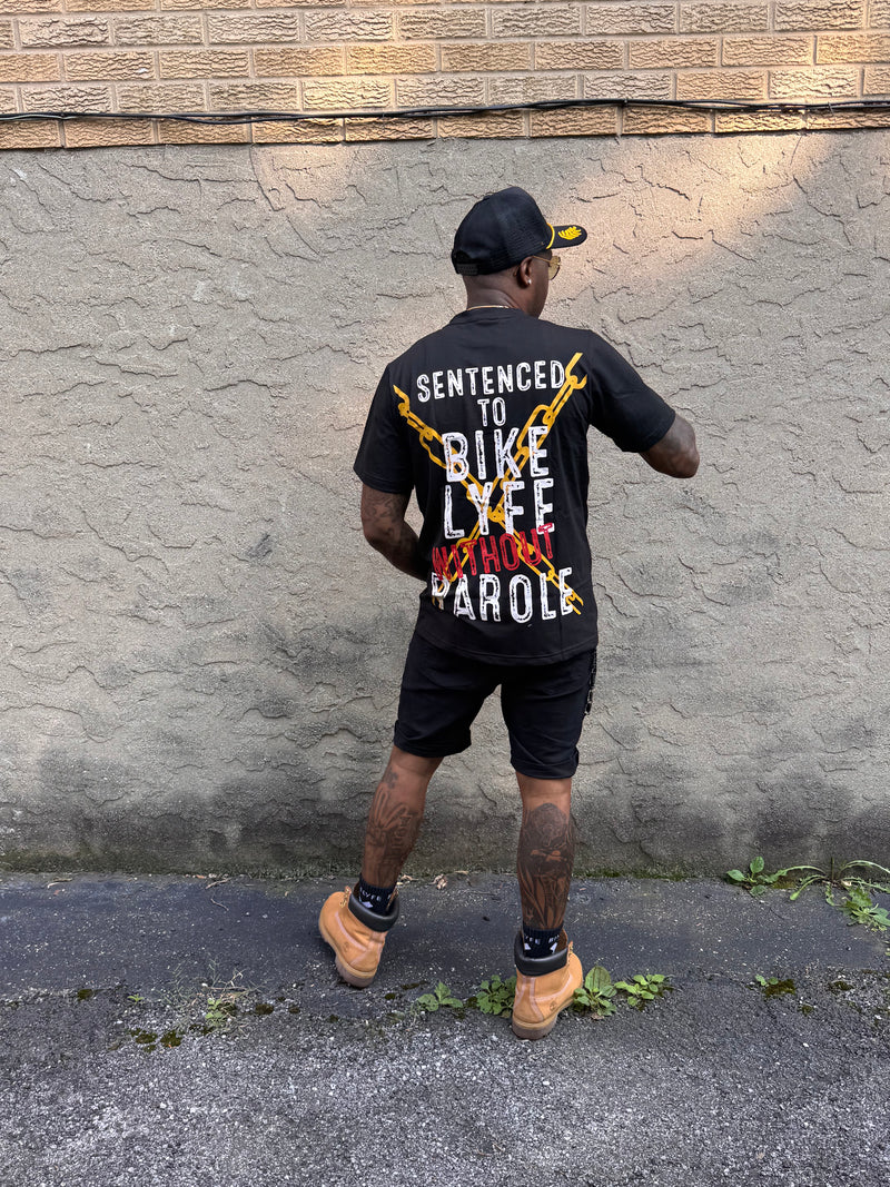 Sentenced to Bikelyfe Without Parole T-Shirt