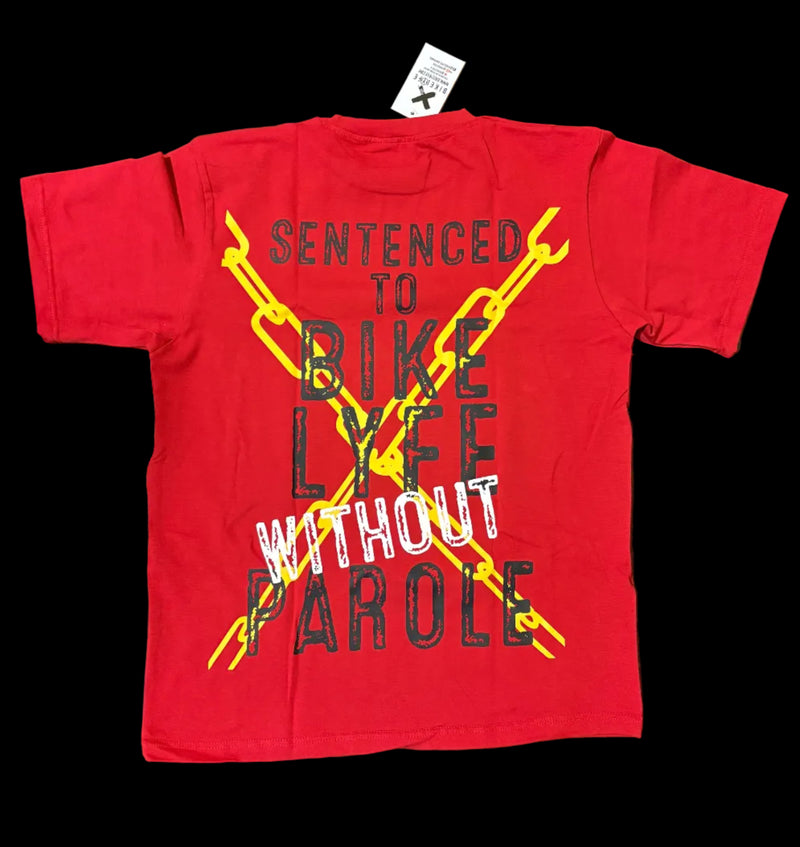 Sentenced to Bikelyfe Without Parole Tee