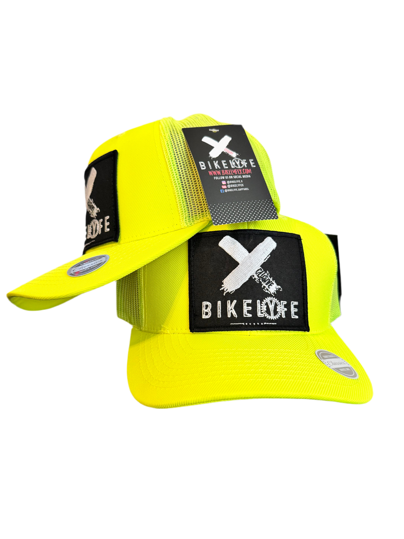 Bikelyfe snapback trucker cap
