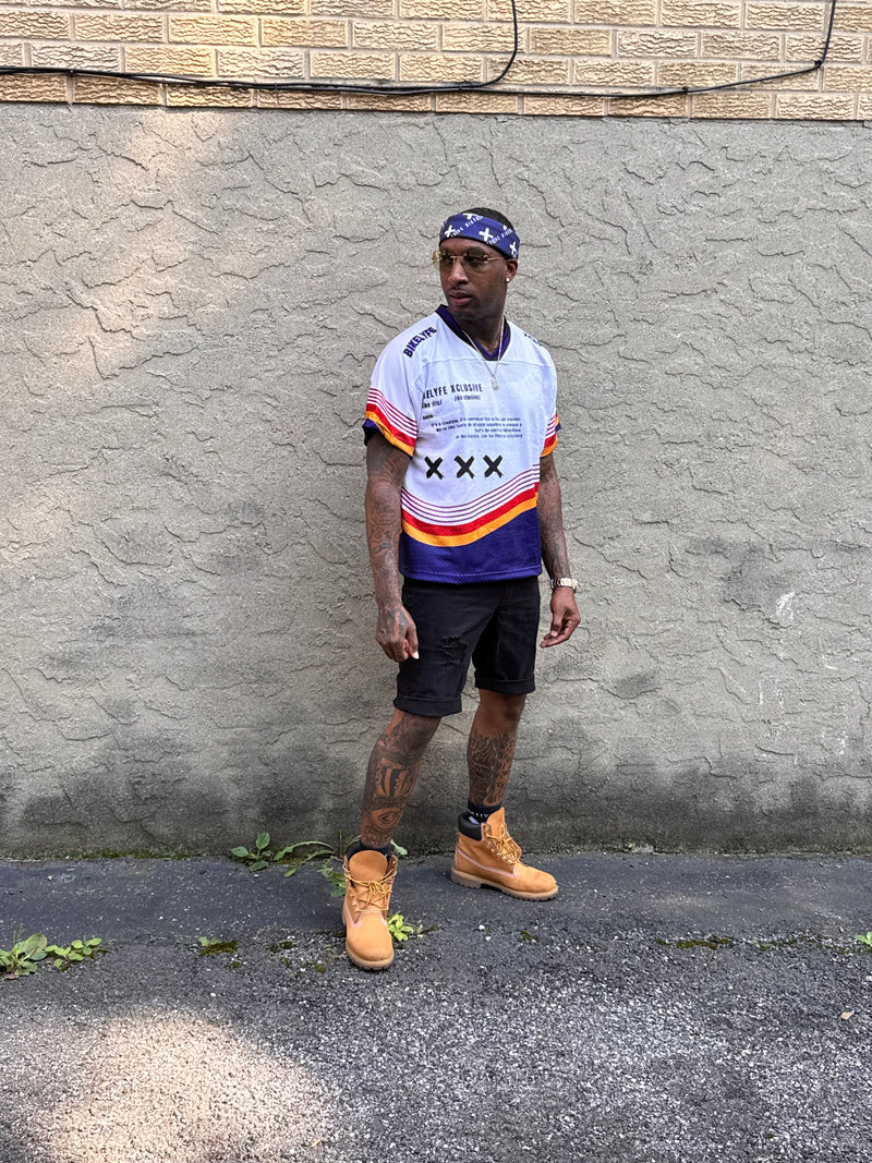 Bikelyfe Xclusive “6 Year Anniversary ” CROP OVERSIZED Jersey