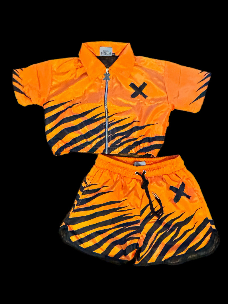 Women’s XCLUSIVE Cincinnati Crop Windbreaker Set