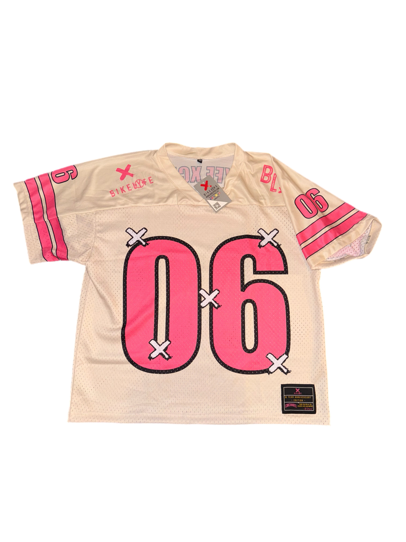 Bikelyfe Xclusive “6 Year anniversary” CROP OVERSIZED jersey
