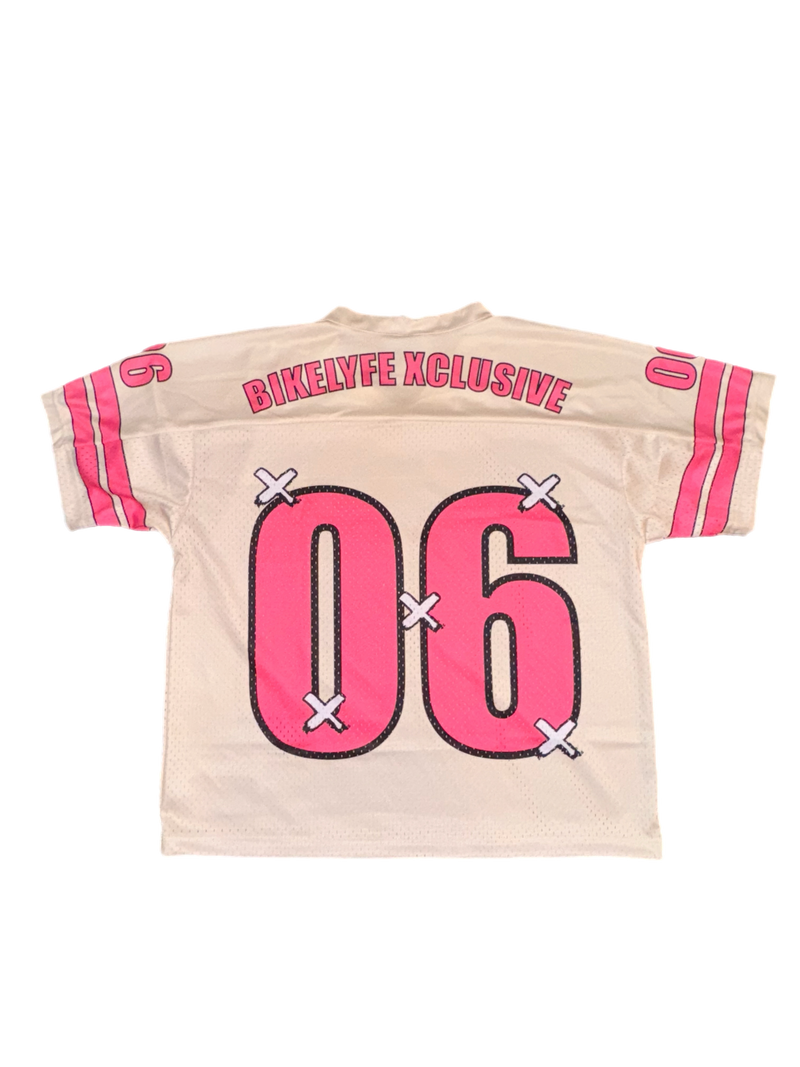 Bikelyfe Xclusive “6 Year anniversary” CROP OVERSIZED jersey