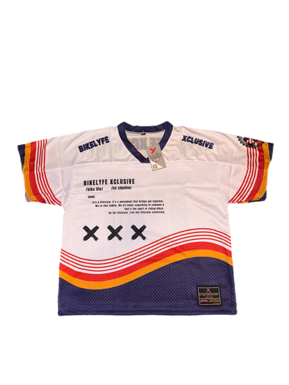 Bikelyfe Xclusive “6 Year Anniversary ” CROP OVERSIZED Jersey