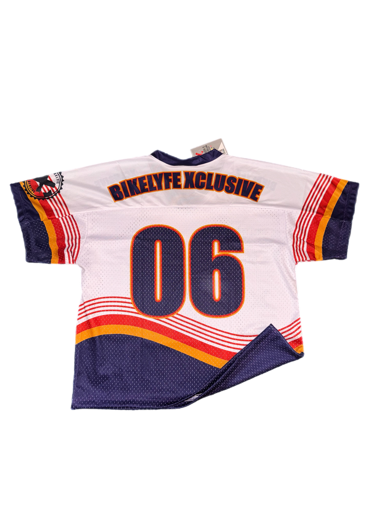Bikelyfe Xclusive “6 Year Anniversary ” CROP OVERSIZED Jersey