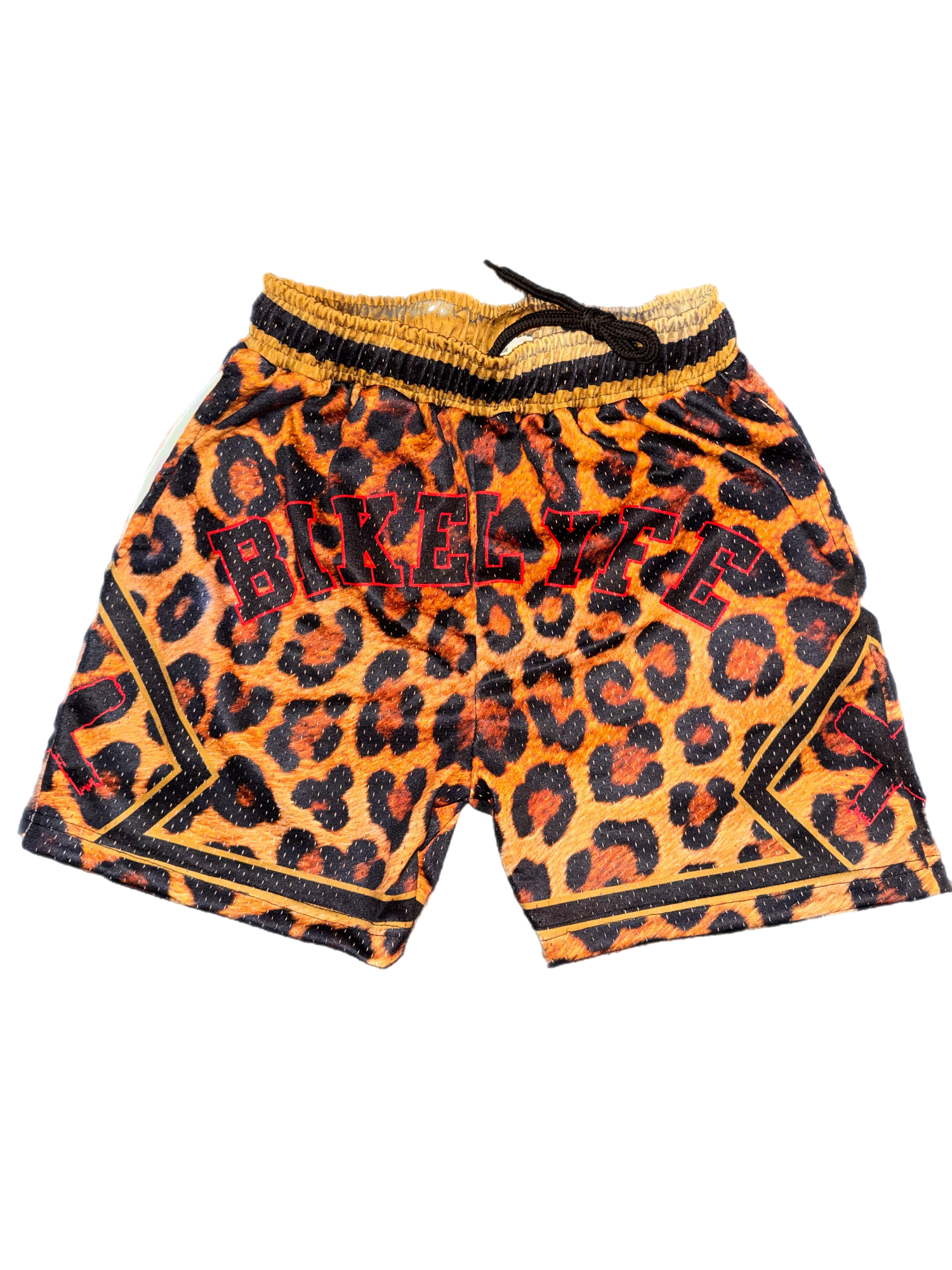 BIKELYFE Shorts - Leopard Print