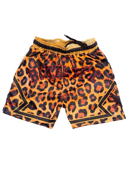BIKELYFE Shorts - Leopard Print