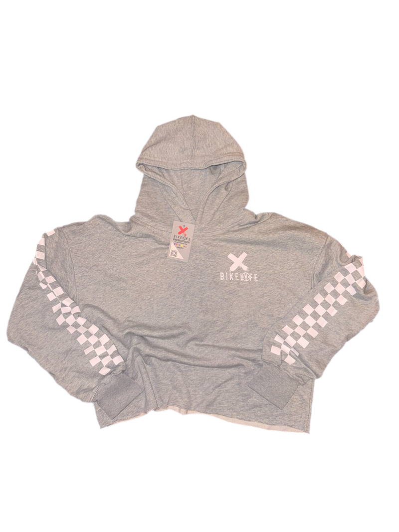 Women’s oversized crop BikelyfeX hoodie